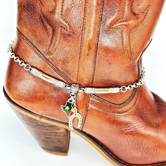 Western Boot Bracelet, Boot Jewelry - Picture 1 of 6